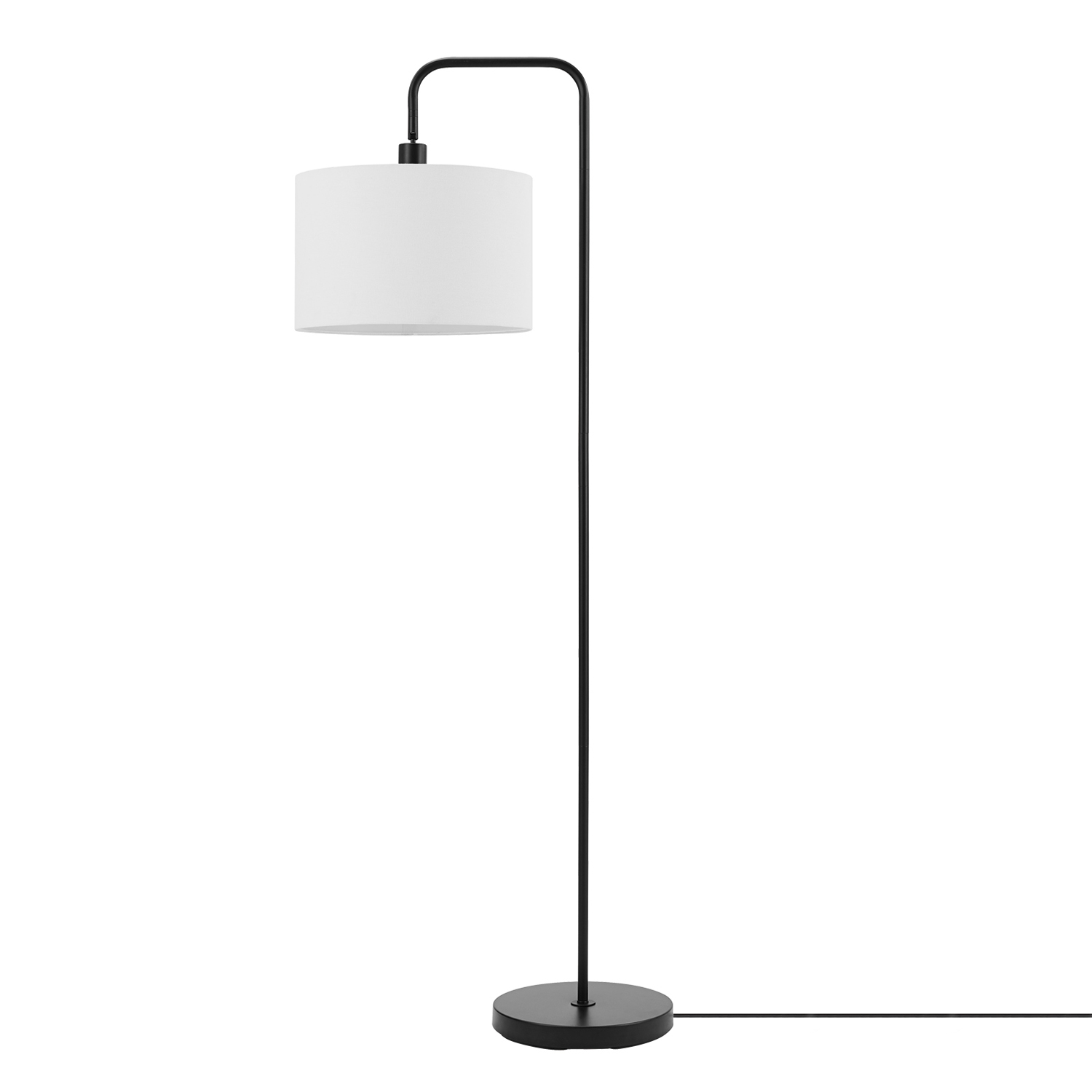 Globe Electric 67065 Barden Black Floor Lamp,  58" Height