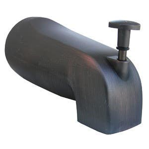 Larsen Supply Co 08-1047 Lift Diverter Tub Spout 4 Way Oil Rubbed Bronze