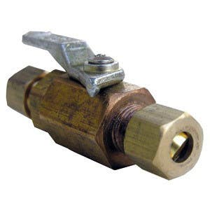 Larsen Supply Co 17-0995 Compression Ball Valve 1/4" x 1/4"