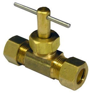 Larsen Supply Co 17-15 Compression Straight Needle Valve