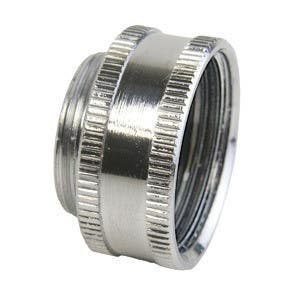 Larsen Supply Co 09-1461NL Male/Female Hose Thread Aerator Adapter 55/64" x 27"