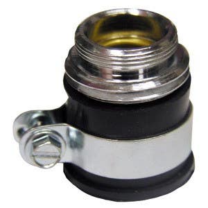 Larsen Supply Co 09-1657 Rubber Boot x Male Hose Thread Faucet