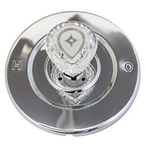 Larsen Supply Co 31661C Chrome plated Moen Chateau Trim Kit