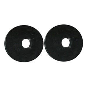 Larsen Supply Co 02-1106P 1/4" Large, Neoprene Flat Faucet Washer 2 Pack
