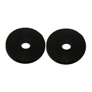 Larsen Supply Co 02-1112P 3/8" Large, Neoprene Flat Faucet Washer 2 Pack