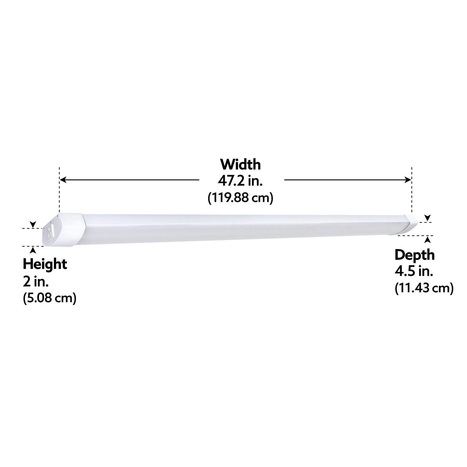 Feit Electric SHOP/4/CCT/AG Tunable White Smart Wi-Fi LED Shop Light, 4 ft.