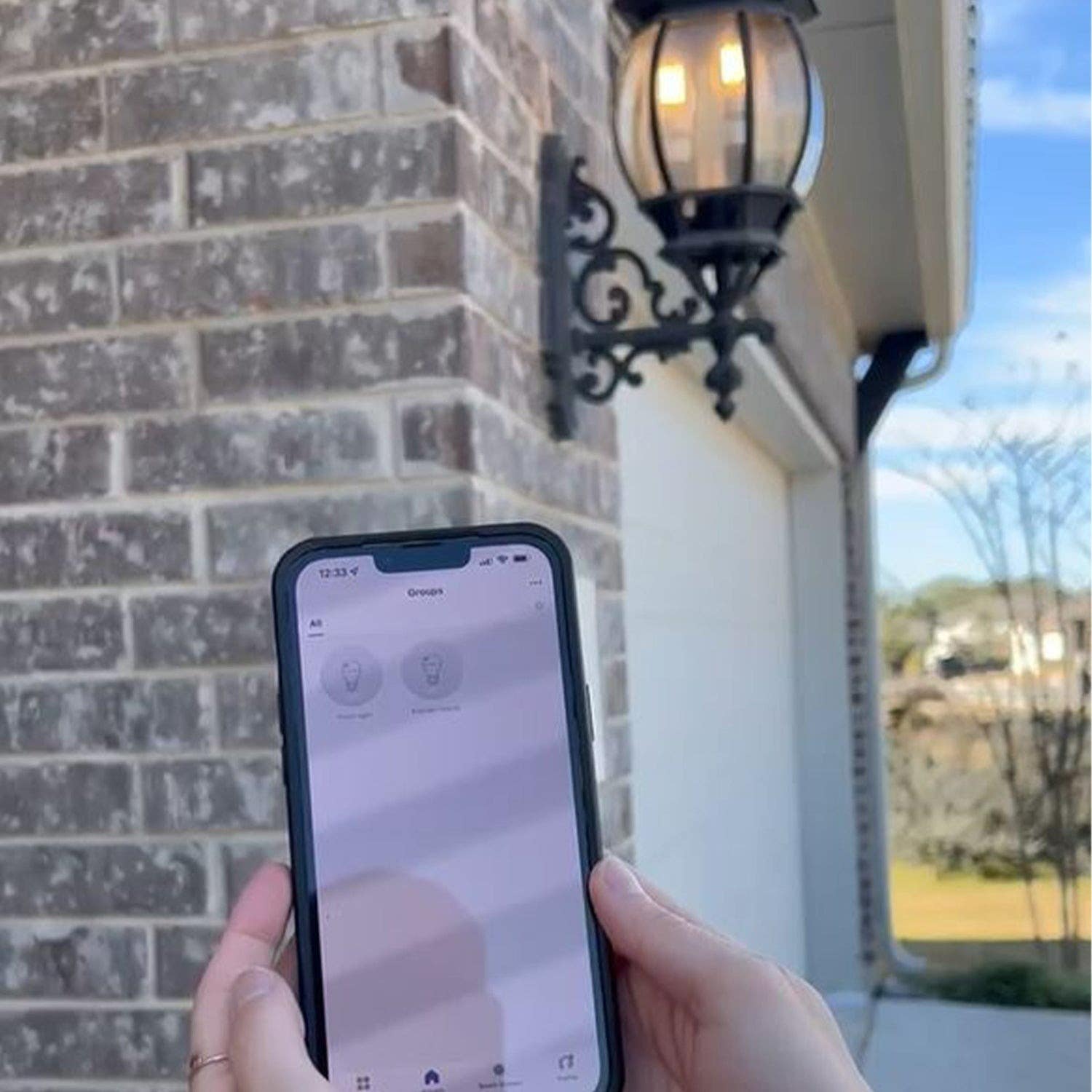 Feit Electric BPCFC60950CAFIL/2/RP Clear Flame Tip Filament Led Bulb, 60W, 2-Pk