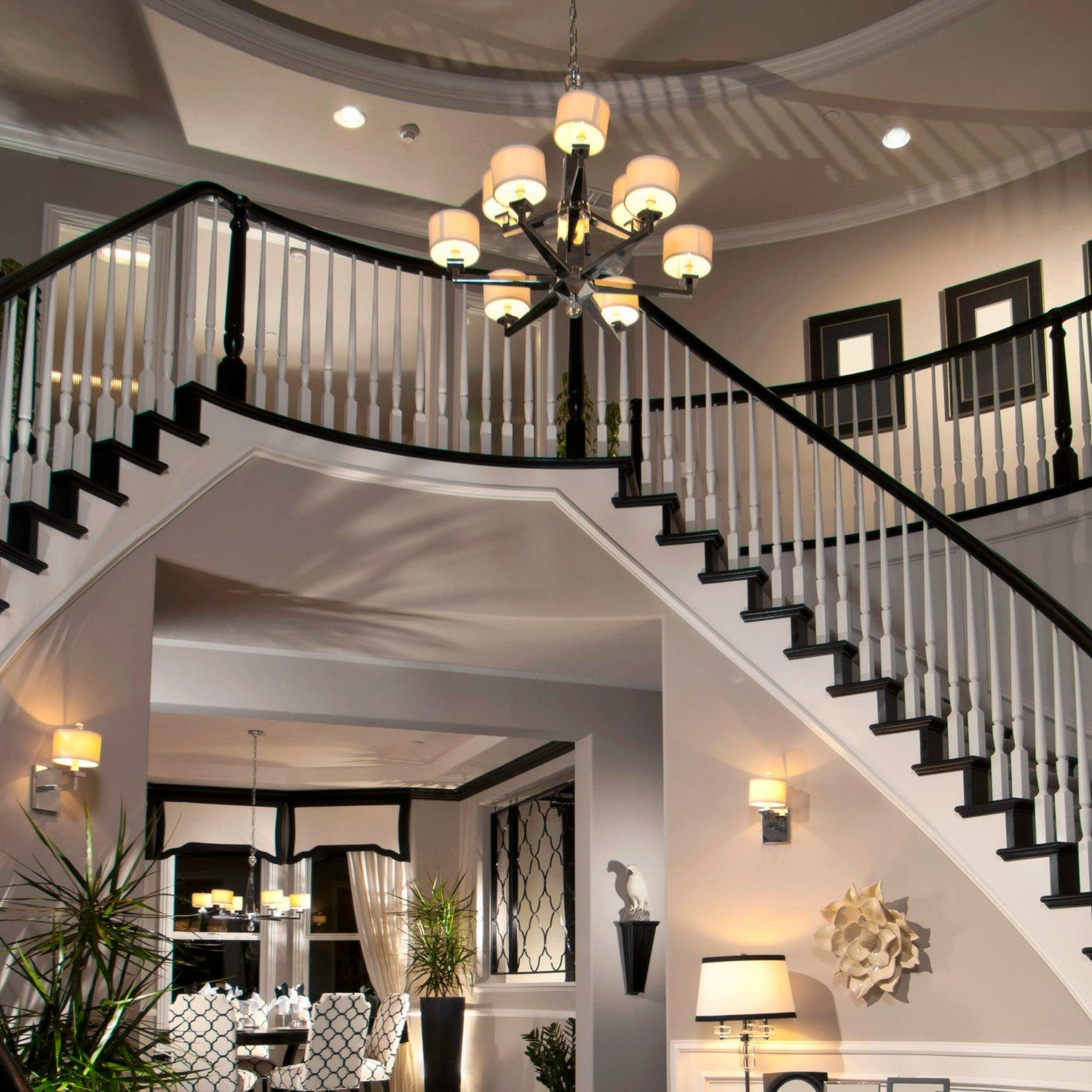 Feit Electric BPCFC60927CAFIL/2/RP Clear Flame Tip Filament Led Light Bulb, 5.5W, 2-Pk