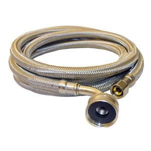 Larsen Supply Co 10-0979 Stainless Steel Braid Flex 3/8" x 3/4" x 72"