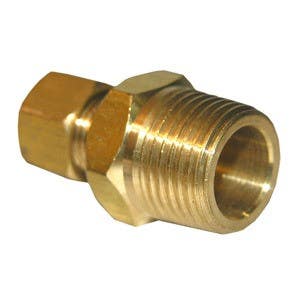 Larsen Supply Co 17-6815 Male Pipe Thread Compression Adapter1/4" x 3/8"