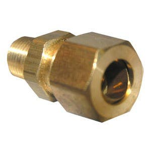 Larsen Supply Co 17-6831 Male Pipe Thread Compression Adapter 3/8" x 1/8"