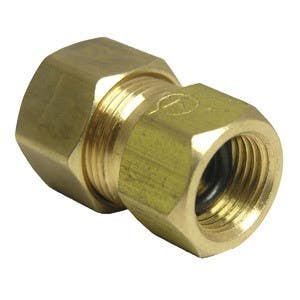 Larsen Supply Co 17-675 Female/Male Compression Brass Adapter