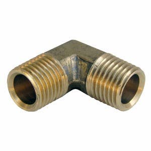 Larsen Supply Co 17-8811 MIP Male Pipe Thread 90 Degree Elbow 1/4" x 1/4"