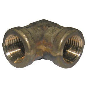 Larsen Supply Co 17-9003 FIP Female Pipe Thread 90 Degree Elbow 1/8" x 1/8"