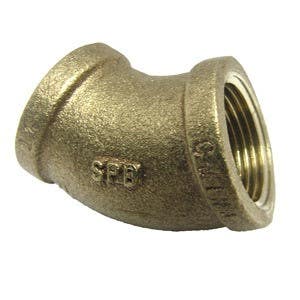 Larsen Supply Co 17-9051 FIP Female Pipe Thread 45 Degree Elbow 3/4" x 3/4"