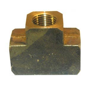 Larsen Supply Co 17-910 Female Pipe Thread Brass Tee
