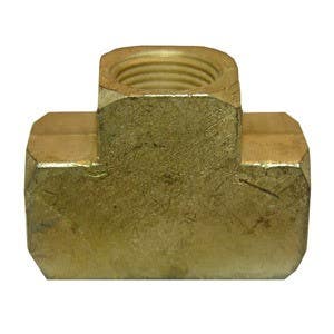 Larsen Supply Co 17-9107 Female Pipe Thread Brass Tee 3/8"