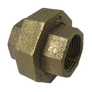 Larsen Supply Co 17-9211 Female Pipe Thread Brass Union 3/4"