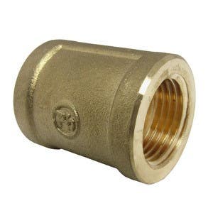 Larsen Supply Co 17-9227 Brass Coupling 1/2"