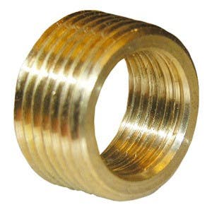 Larsen Supply Co 17-9235 Female Pipe Thread Brass Bushing 3/4" x 1/2"
