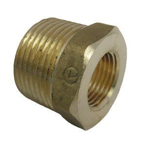 Larsen Supply Co 17-9257 Brass Hex Bushing 3/4" x 3/8"