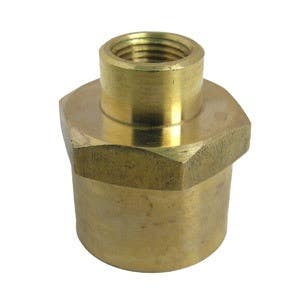 Larsen Supply Co 17-9277 Brass Bell Reducer 1/2" x 1/8"