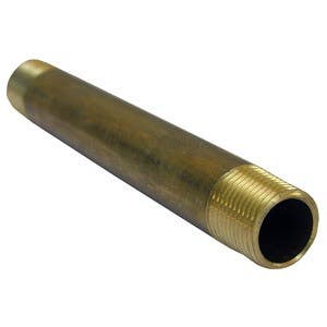 Larsen Supply Co 17-9417 Brass Nipple 3/8" x 5"