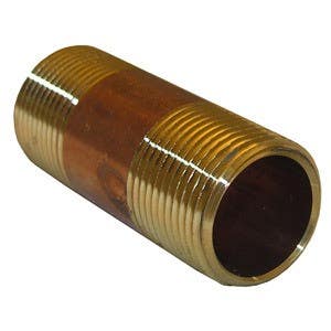 Larsen Supply Co 17-948 Brass Nipple