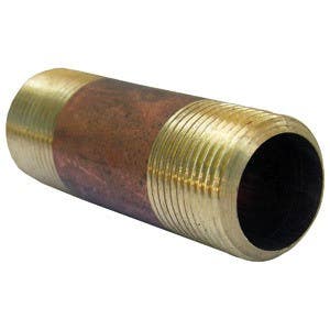 Larsen Supply Co 17-9489 Brass Nipple 3/4" x 3"