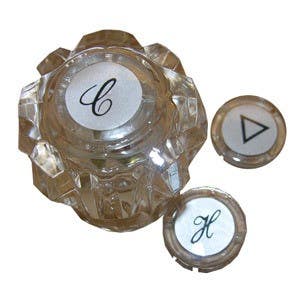 Larsen Supply Co HC-90 Sterling Hot And Cold Lav/Kit Handle