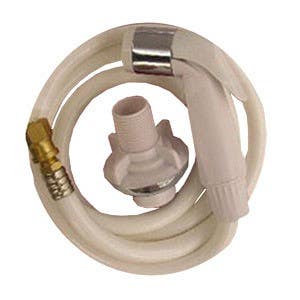 Larsen Supply Co 08-1527 White Kitchen Spray/Hose/Guide