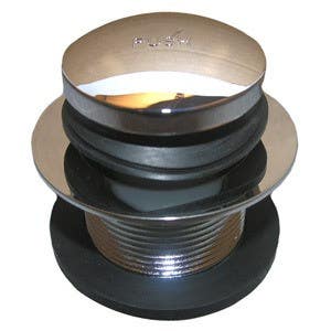 Larsen Supply Co 03-4813 Chrome Plated Tip Toe Strainer, 1-1/2"