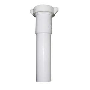 Larsen Supply Co 03-4321 PVC Extension, With Nut 1-1/2" x 6"
