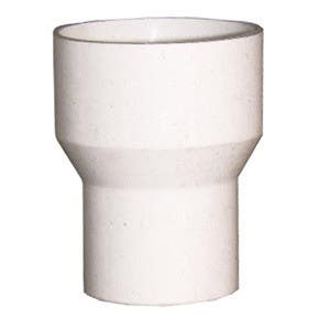 Larsen Supply Co 03-4251 PVC Plastic Tubular Bell Type Reducer 1-1/2"x 1-1/4"