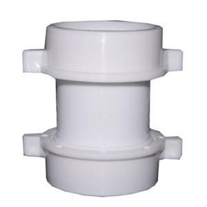 Larsen Supply Co 03-4271 PVC Slip Joint Coupling 1-1/2 in