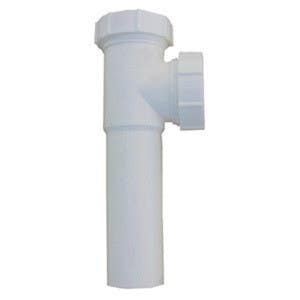 Larsen Supply Co 03-4281 PVC Slip Joint Tee, With Tail 1-1/2 in