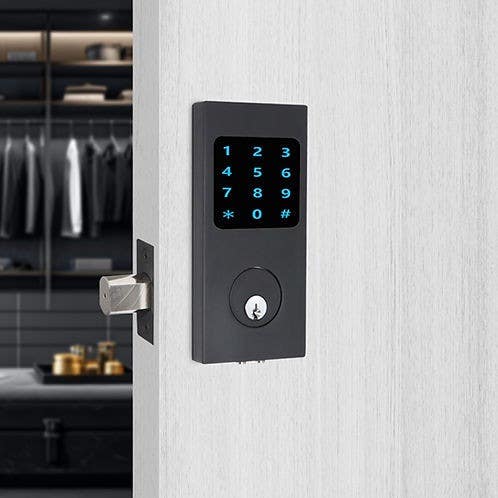 INOX ISD-BT100 Series Smart Deadbolt Entry Set with Keypad Reader