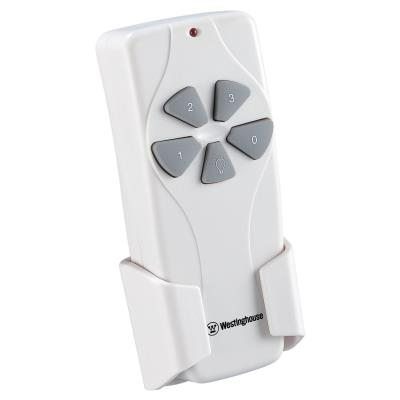 Westinghouse 77870 Ceiling Fan and Light Remote ControlThree fan speeds and light dimmer