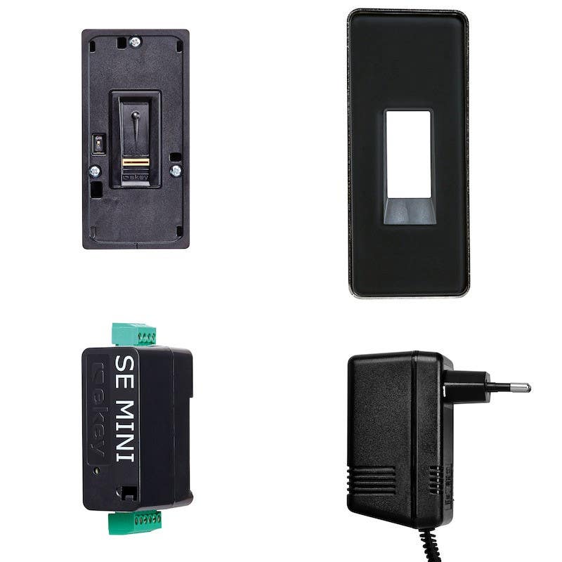 Ekey 101863 Home Set IN BT RFID Mini 1 GL - Set, All-in-One Set, Anthracite