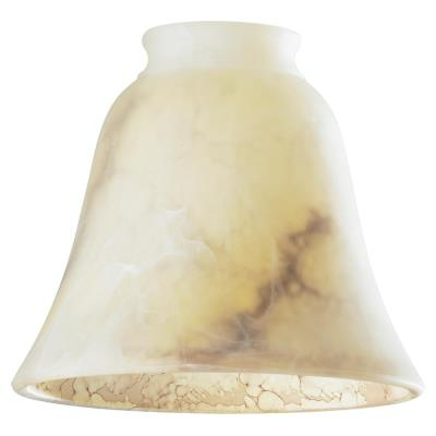 Westinghouse  81422 2-1/4" Brown Marbleized Glass Bell