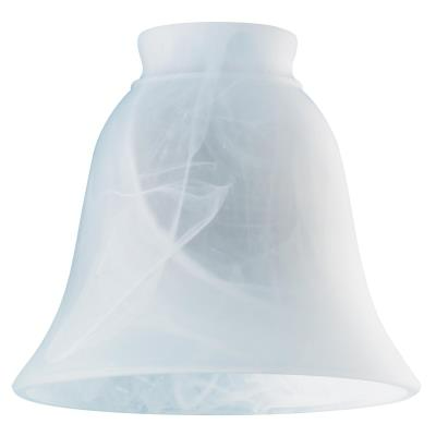 Westinghouse 8127200 2-1/4" Milky Scavo Glass Bell