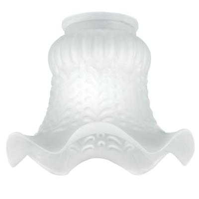 Westinghouse 81242 2-1/4" Satin Glass Crimp Shade