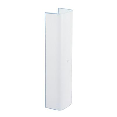Westinghouse 81759 Channel Glass, White, 12"