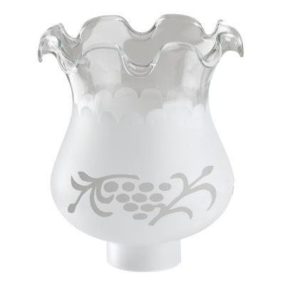 Westinghouse 81100 1-5/8" Handblown Frosted Etched Glass Shade