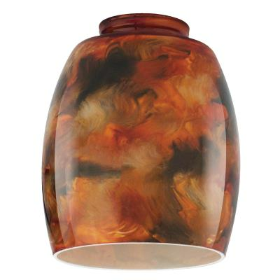 Westinghouse 81311 2-1/4" Handblown Fire Pit Glass Shade