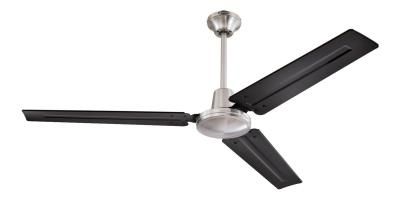 Westinghouse 78003 56" Jax Industrial-Style Indoor Ceiling Fan, Brushed Nickel