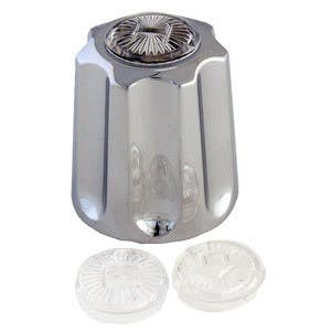 Larsen Supply Co 01-6001MB Large Fit All Metal With Adapters And 3 Buttons