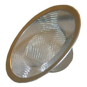 Larsen Supply Co 03-1382 Stainless Steel Mesh Shower Strainer