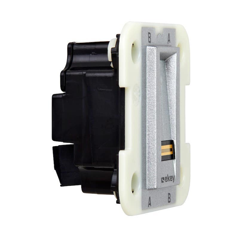 Ekey 101235 FSX OM E RFID Scanner - FSX Euro Wall Mount, Include White Bezel