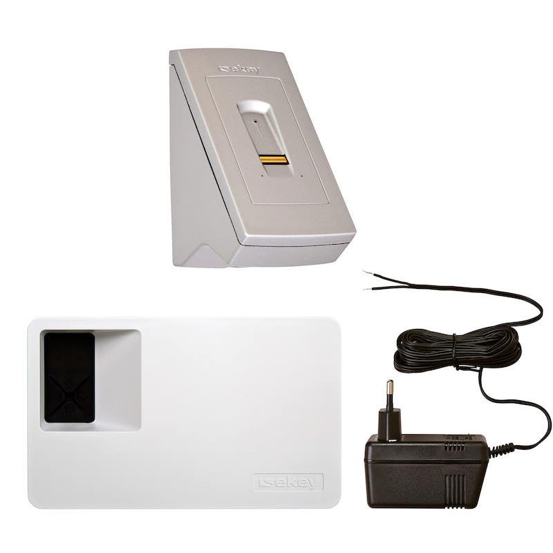 Ekey 101408 Home Set WM WM 3, Finger Scanner Set 3 Relay 99 Fingers